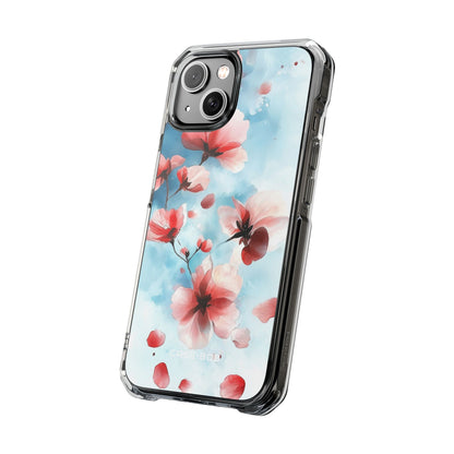 Pink Blossom Drift iPhone 14 Case - Impact