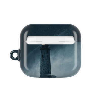 Nordic Coastal Beacon · Hard Case for AirPods & AirPods Pro · Blue