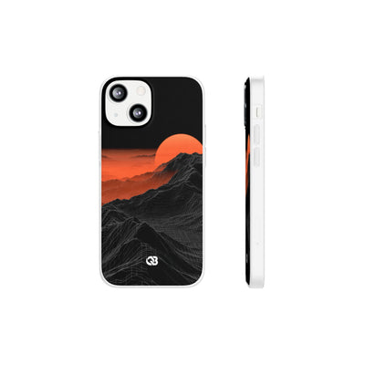 Solar Ridge Mesh · Lite Phone Case for iPhone ·  Black