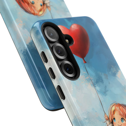 Heart Balloon Whimsy Samsung S25 Plus Case - Tough
