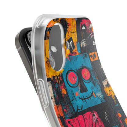 Blue Stitch Smile iPhone 16 Case - Soft - CASE•BOB