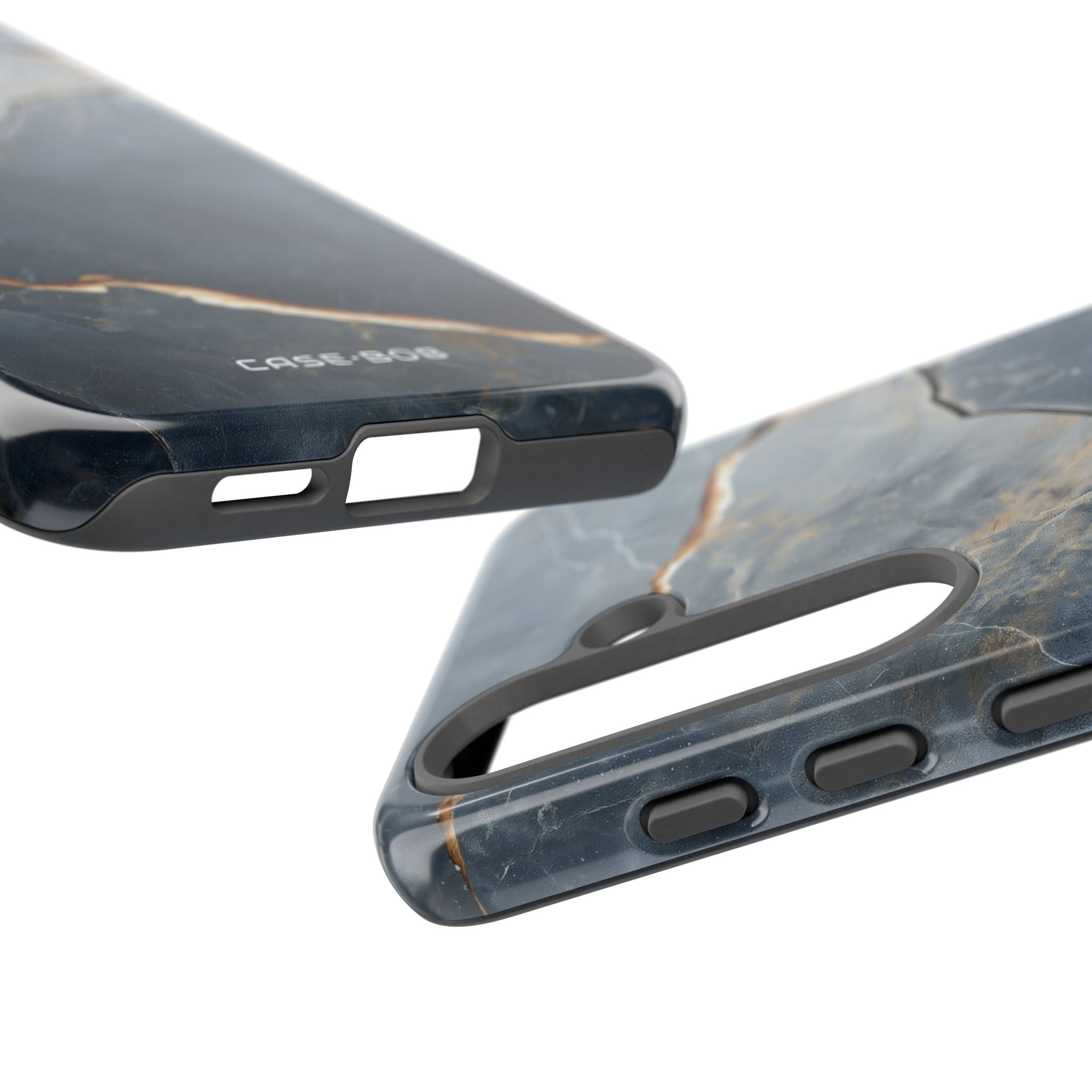 Gezackte Ader Navy Samsung S25 Case - Tough