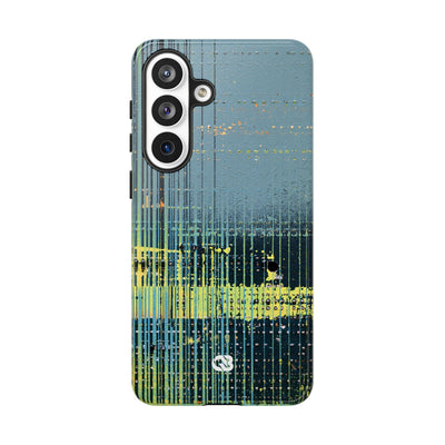 Acid Raster Circuit · Tough Phone Case for Samsung · Teal