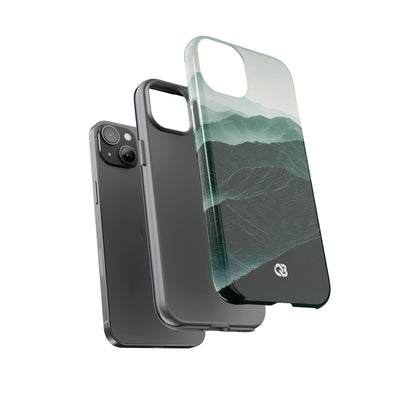 Alpine Mist · Tough Phone Case for iPhone · Green