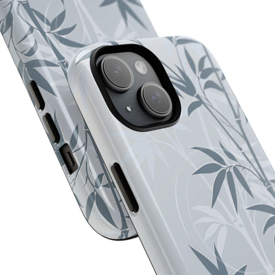 Blue Tough 2.0 Magsafe Phone Case for iPhone - Slate Bamboo Shadow