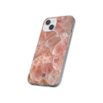 Rose Quartz Facet · Lite Phone Case for iPhone ·  Pink