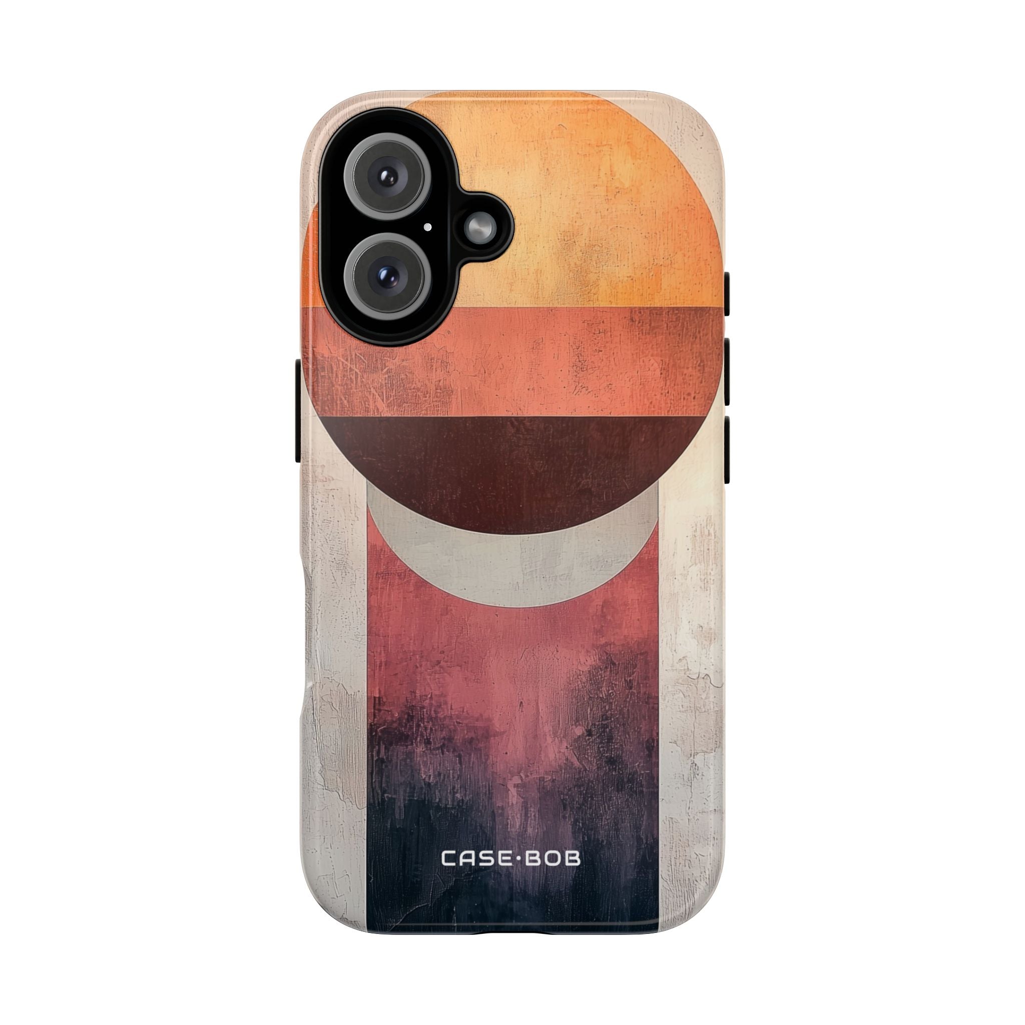 Sunset Orb iPhone 16 Case - Tough