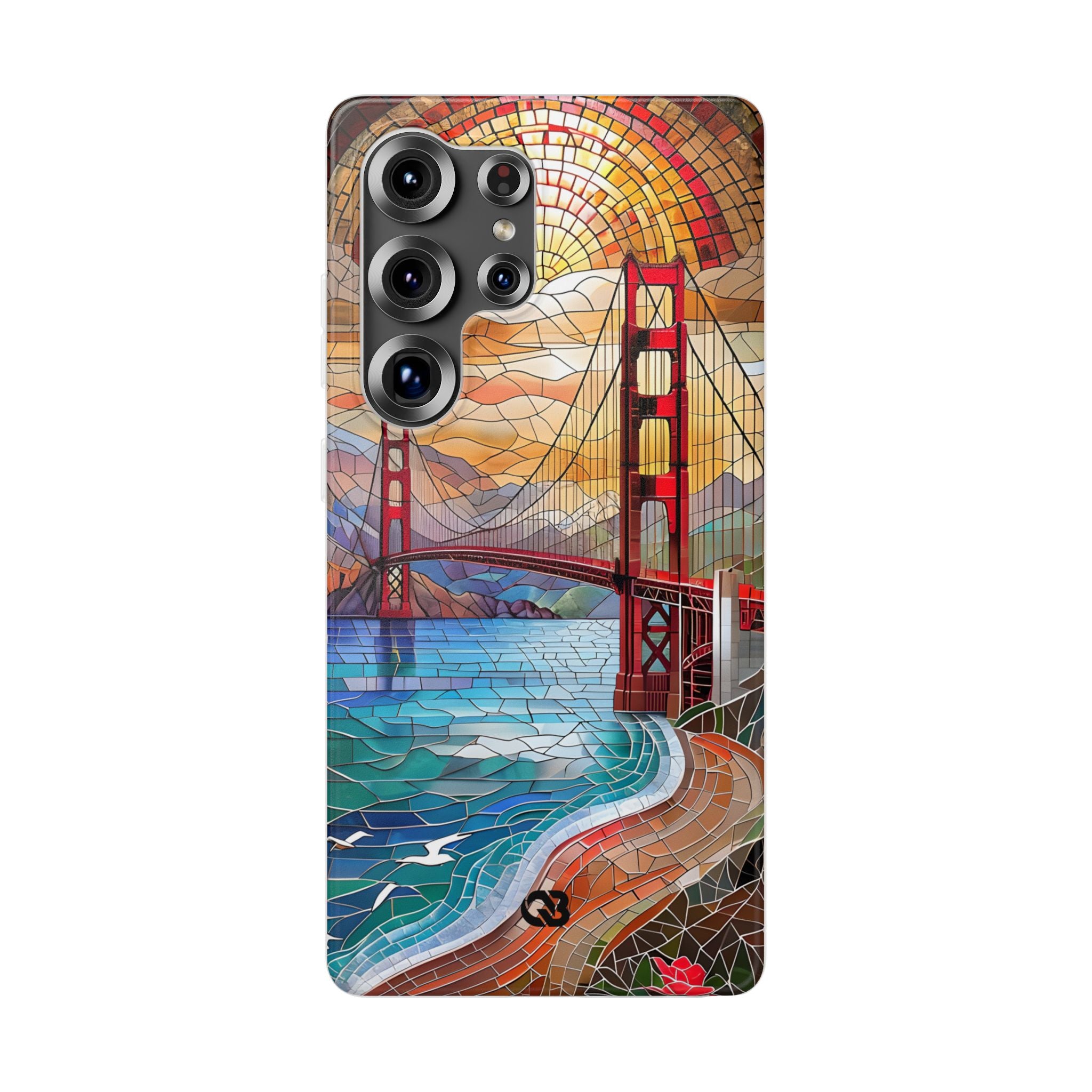 Crimson Arch Coast · Soft Custodia per Samsung