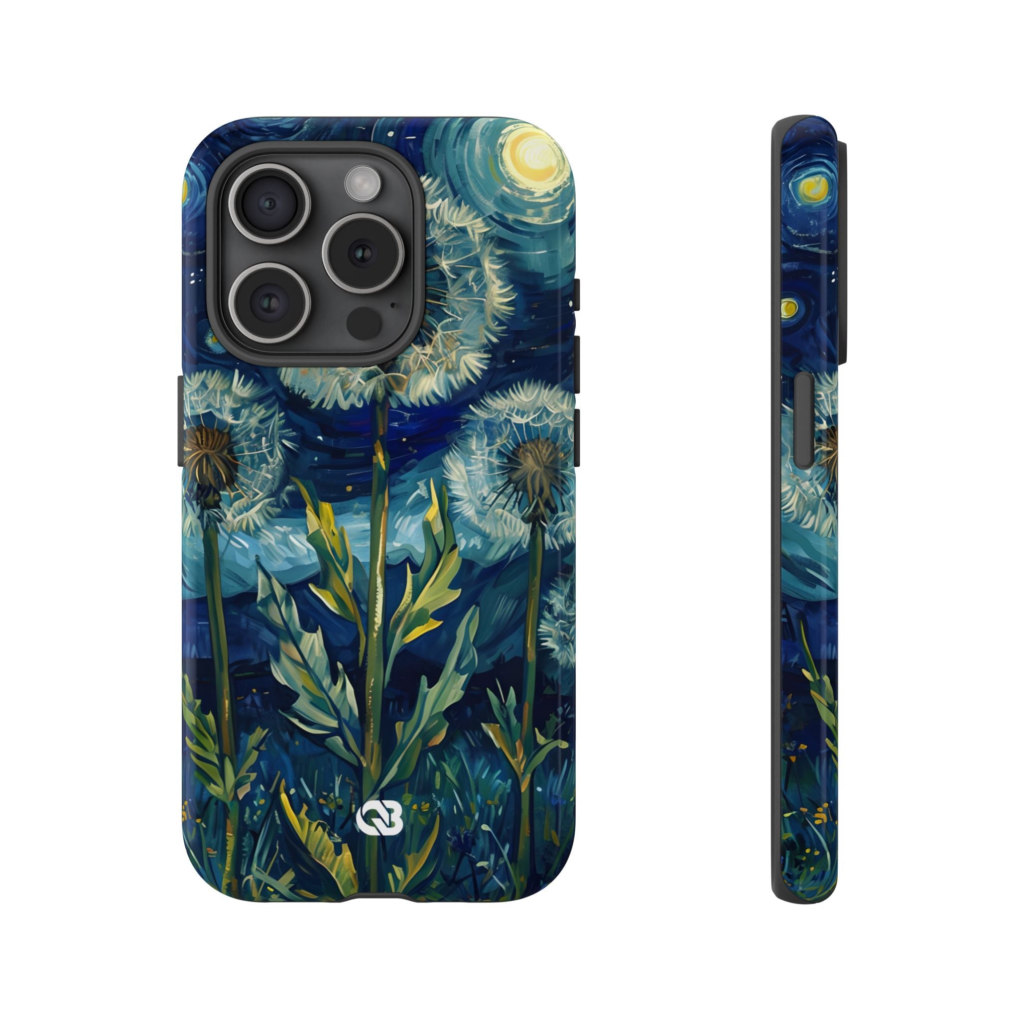 Starry Dandelion Swirl · Tough Phone Case for iPhone