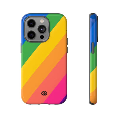 Vibrant Spectrum Slope · Tough Phone Case for iPhone