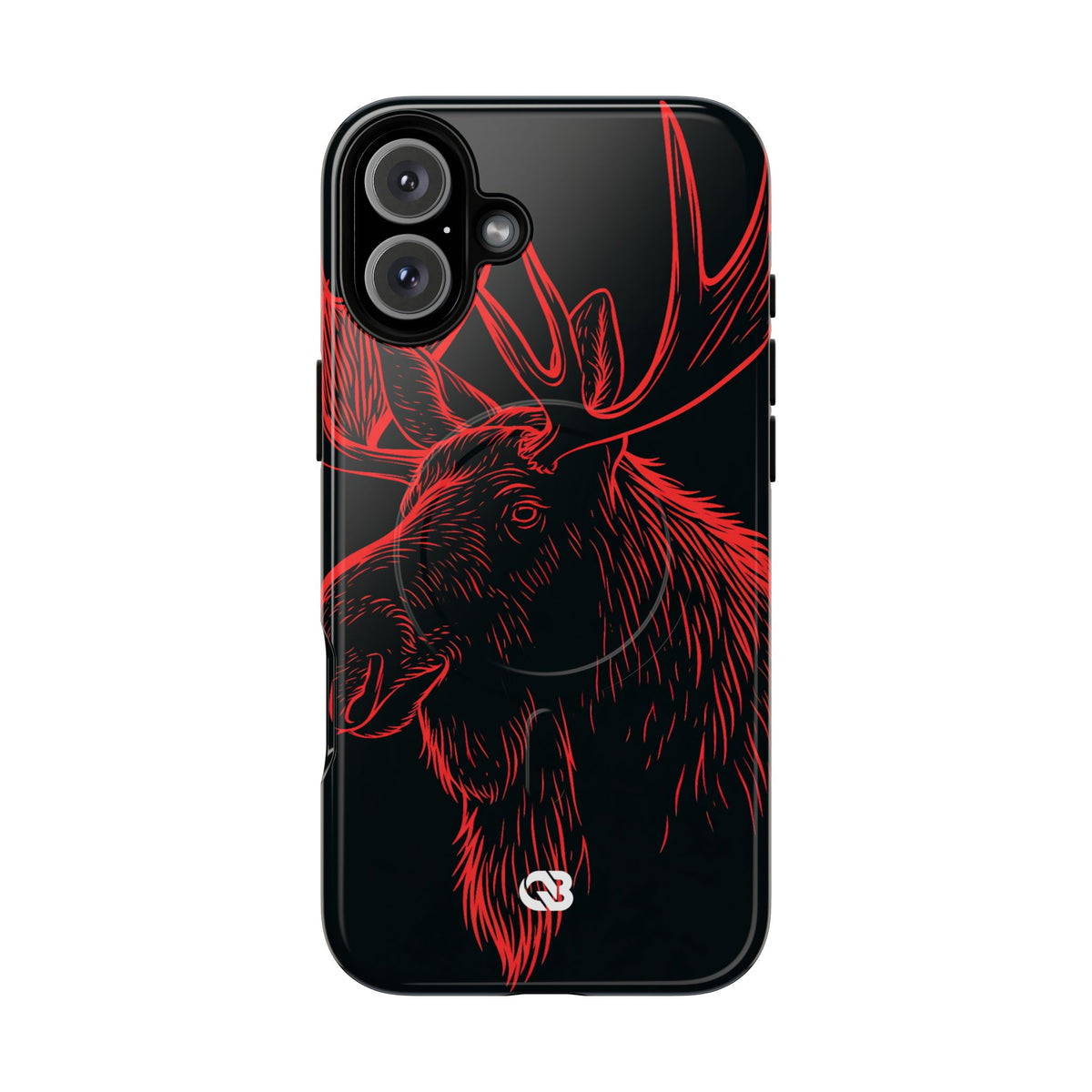 Nordic Elk · Tough 2.0 Magnetic Phone Case for iPhone · Black