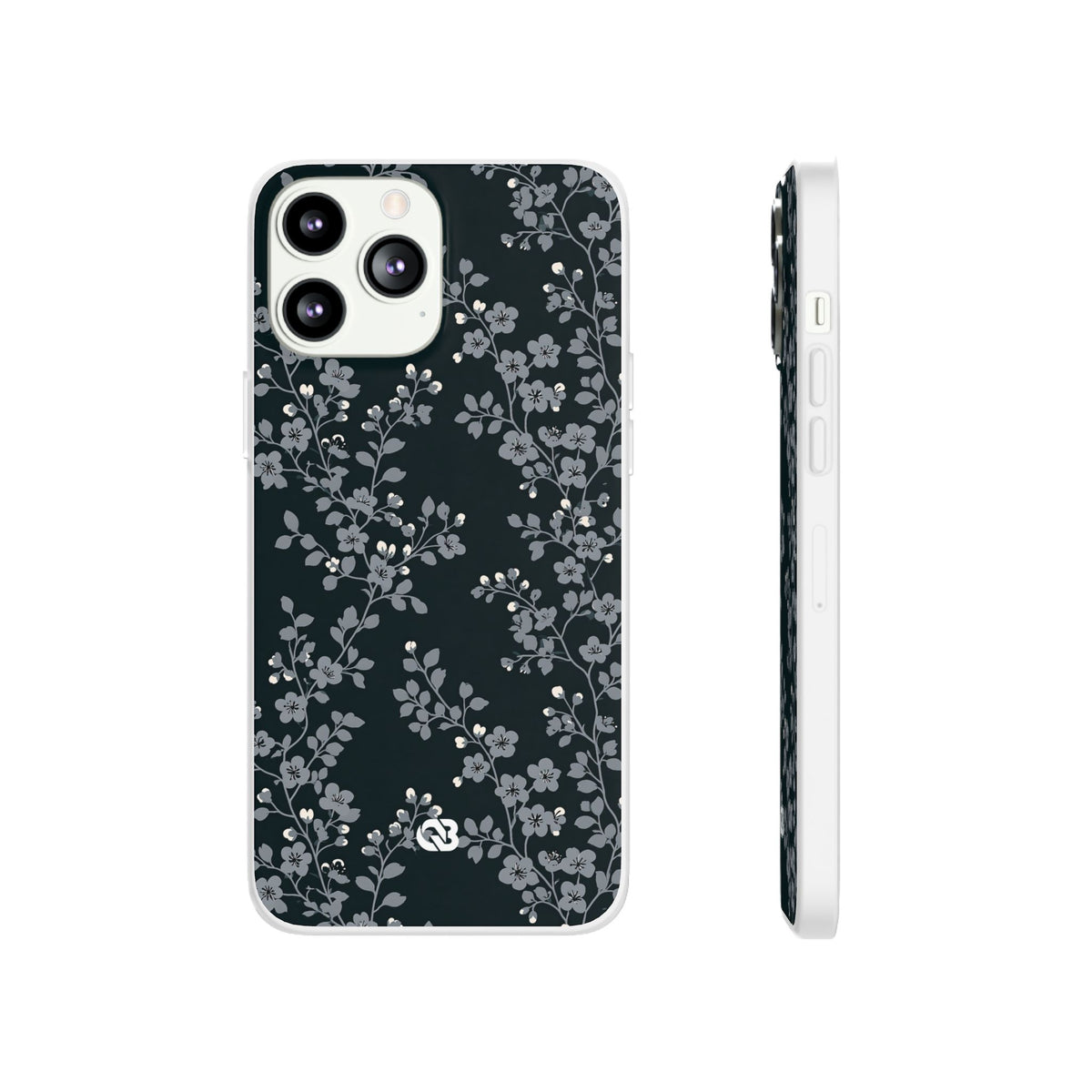 Nocturne Blossom Branch · Lite Phone Case for iPhone ·  Black