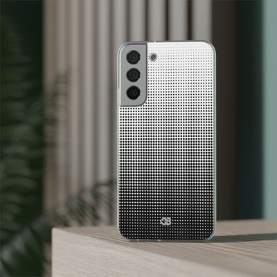 Black Lite Phone Case for Samsung - Obsidian Halftone Flux