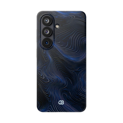 Blue Lite Phone Case for Samsung - Cobalt Contour Ridge