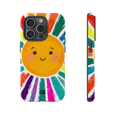 Vibrant Solar Smile · Tough Phone Case for iPhone