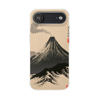 Beige Lite Phone Case for iPhone - Obsidian Ink Summit