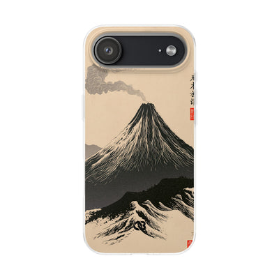 Beige Lite Phone Case for iPhone - Obsidian Ink Summit