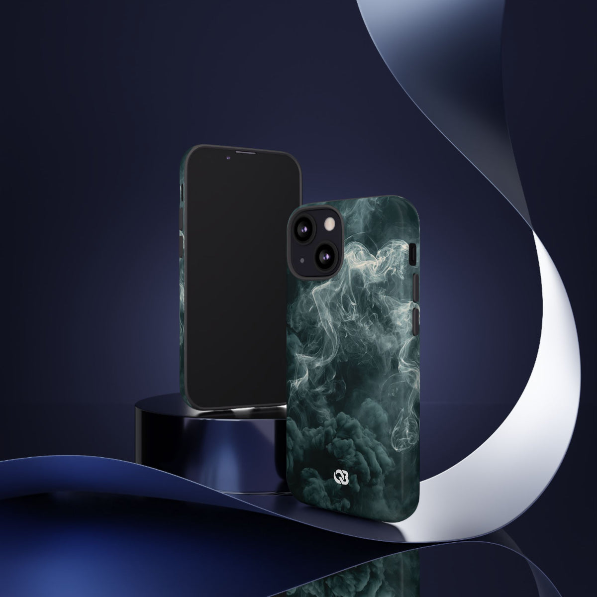 Luminescent Vapor Drift · Tough Phone Case for iPhone · Teal