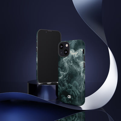 Luminescent Vapor Drift · Tough Phone Case for iPhone · Teal