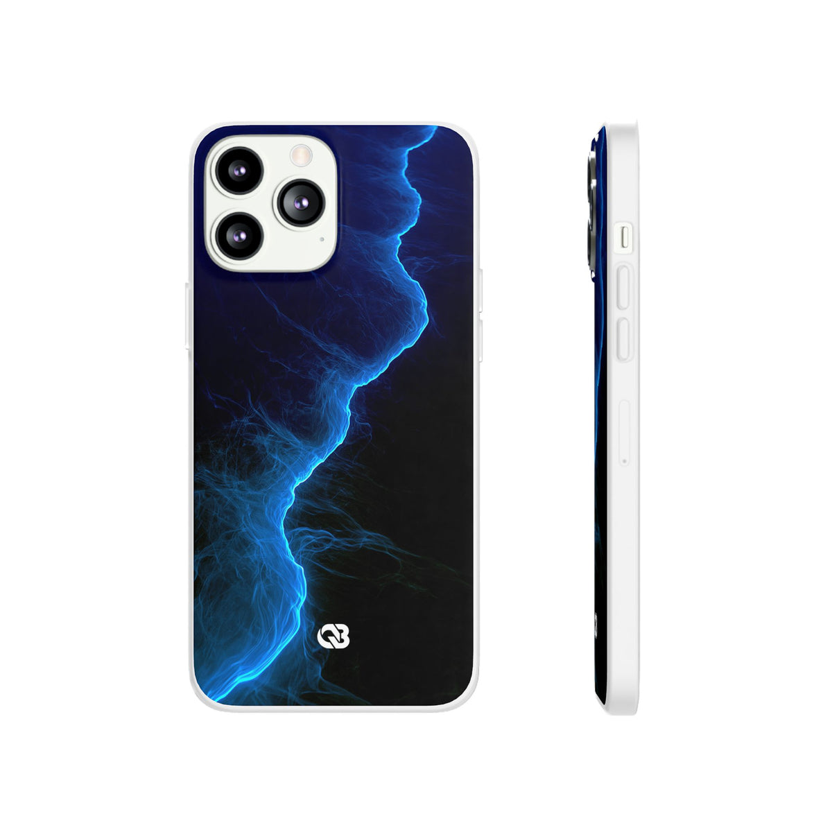Electric Azure Drift · Lite Phone Case for iPhone ·  Blue