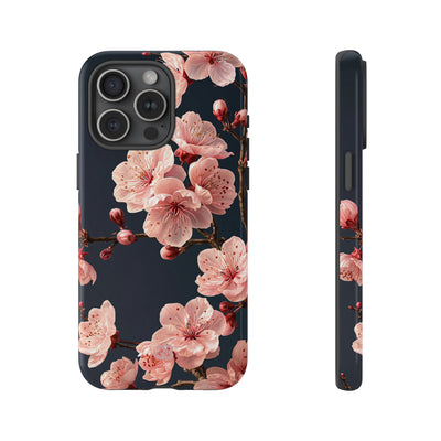 Midnight Sakura Bloom · Tough Phone Case for iPhone · Pink