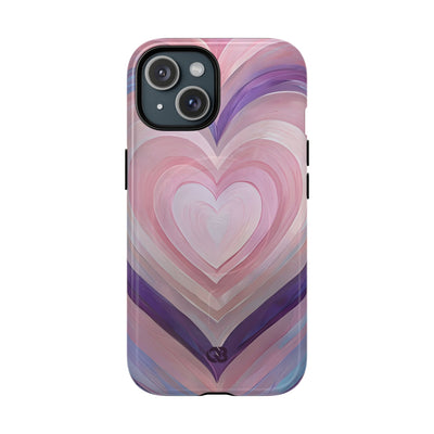 Lavender Pulse Hearts · Tough+ Phone Case for iPhone · Magsafe