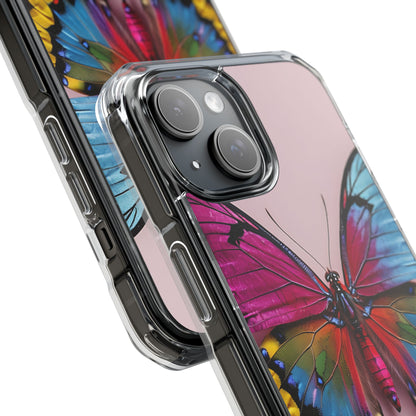 Vivid Butterfly iPhone 15 Case - Impact