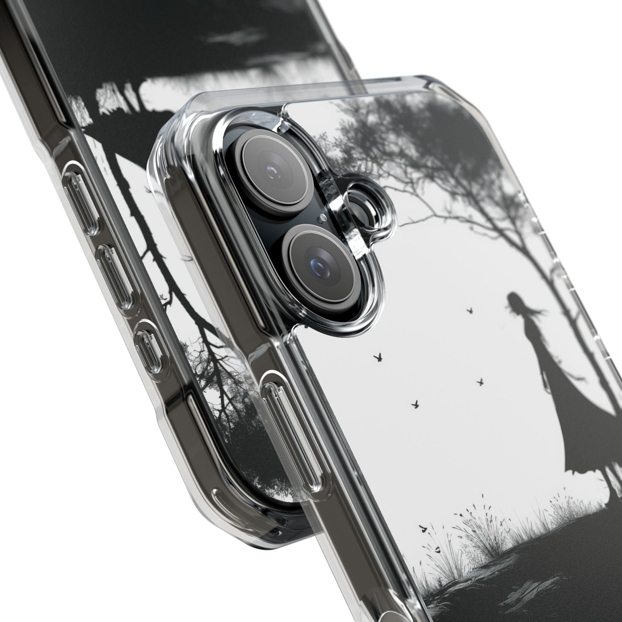 Cliffside Silhouette iPhone 16 Case - Impact - CASE•BOB