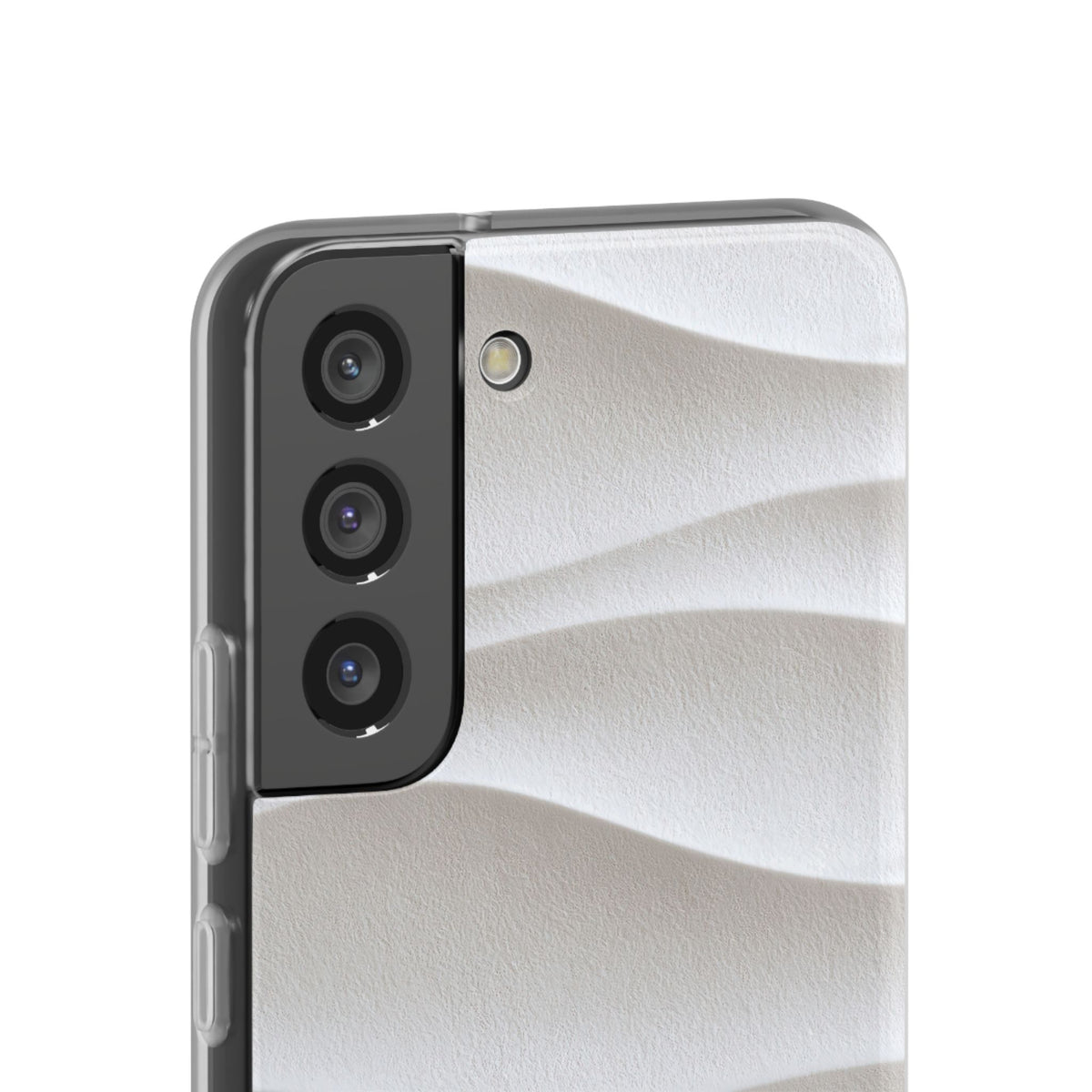 Sculpted Dune Relief · Lite Phone Case for Samsung · White