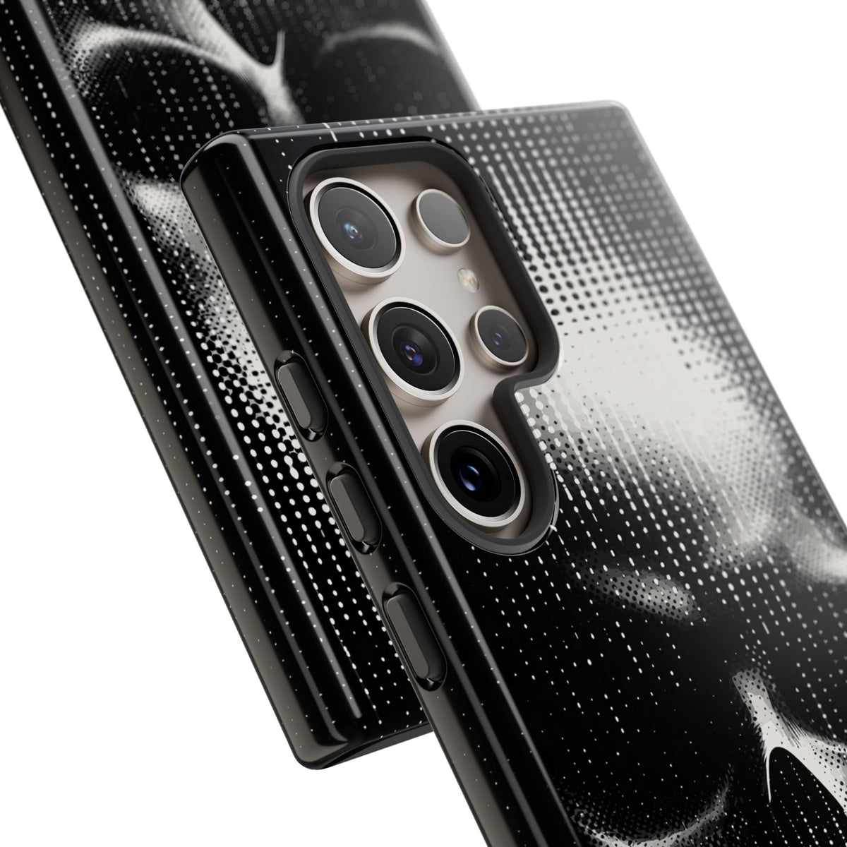 Raster Phantom · Tough Phone Case for Samsung · Black