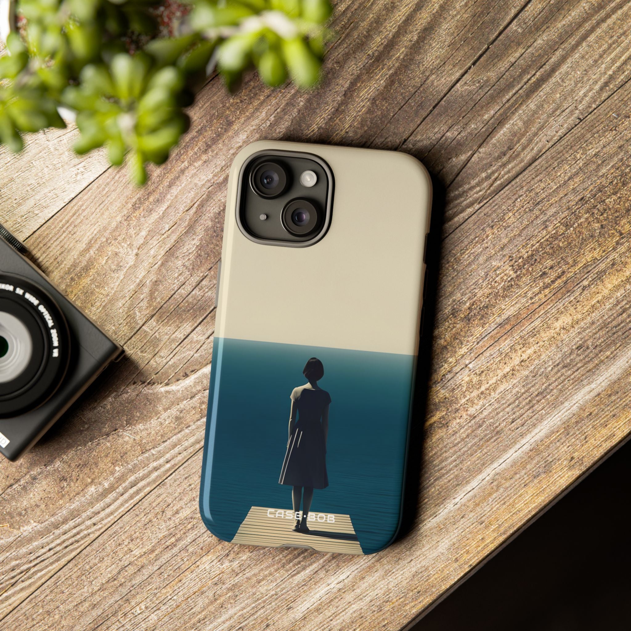 Pier Reflection iPhone 15 Case - Tough