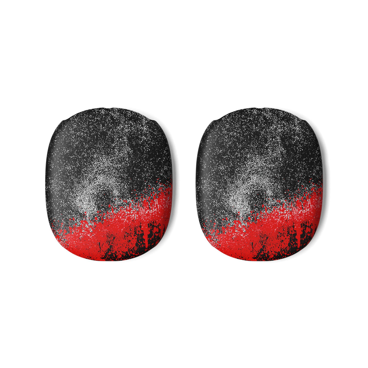Crimson Noir Drip · Hard Case for AirPods Max · Black