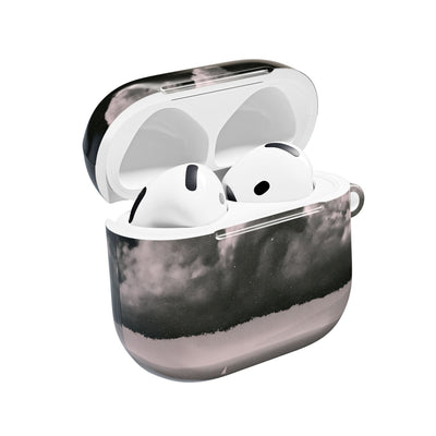 Crimson Horizon · Hard Case for AirPods & AirPods Pro · Black