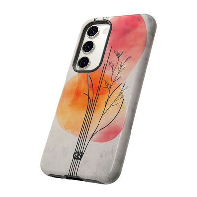 Crimson Bloom Lineage · Tough Etui na telefon Samsung