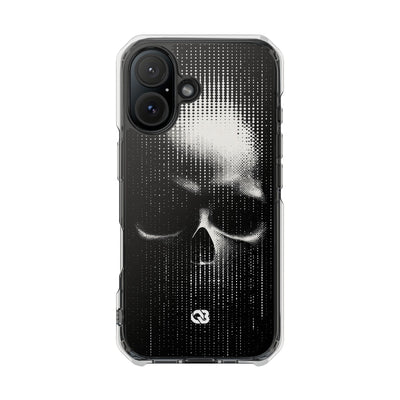 Raster Phantom · Clear Impact Magnetic Phone Case for iPhone ·  Black