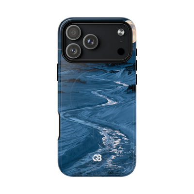Arctic Moon Drift · Tough 2.0 Magnetic Phone Case for iPhone · Blue