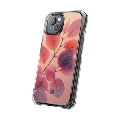 Dewy Magenta Foliage · Impact Custodia per iPhone · Magsafe