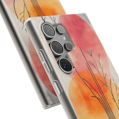 Crimson Bloom Lineage · Soft Phone Case for Samsung