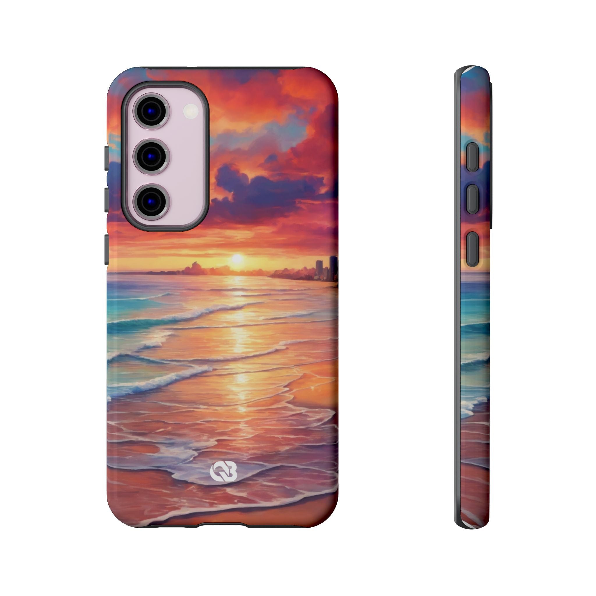 Crimson Shore Horizon · Tough Phone Case for Samsung