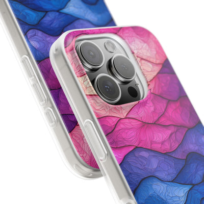 Electric Ridge Flow · Soft Coque de téléphone pour iPhone