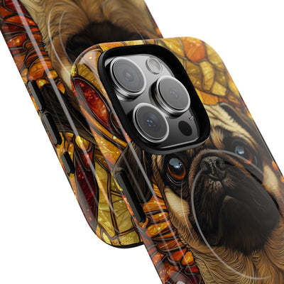 Amber Pug Divinità · Tough+ Custodia per iPhone · Magsafe