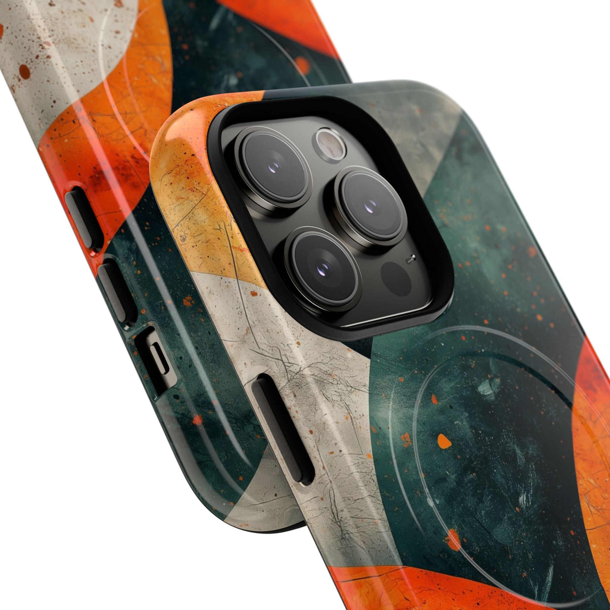 Crimson Wave iPhone 14 Pro Case - Tough+