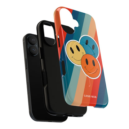 Triple Smile Breeze iPhone 16 Case - Tough+
