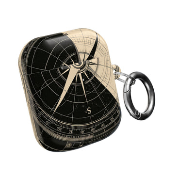 Orbital Meridian · Hard Case for AirPods & AirPods Pro · Black