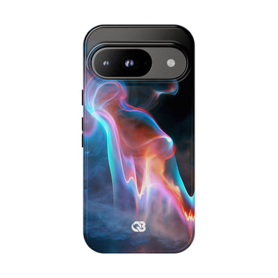 Neon Waveform · Tough Phone Case for Pixel ·  Black