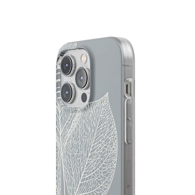 Grey Lite Phone Case for iPhone - Frosted Ash Veins