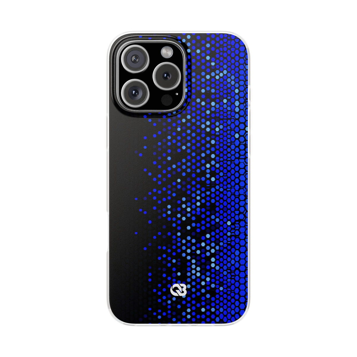 Cobalt Hex Dispersion · Lite Phone Case for iPhone ·  Blue