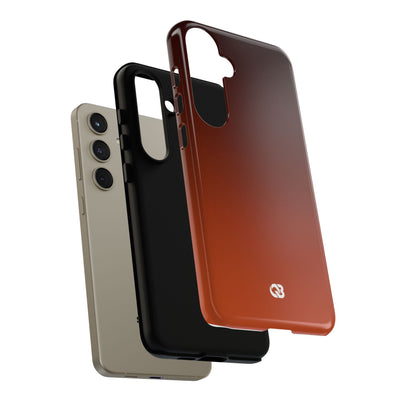 Burnt Amber Spectrum · Tough Phone Case for Samsung · Orange