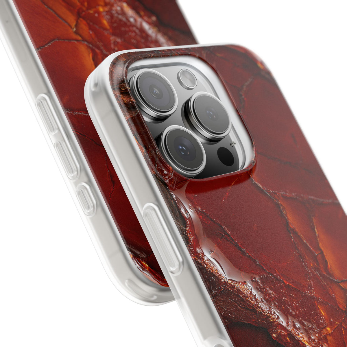 Amber Embrace · Lite Phone Case for iPhone ·  Brown