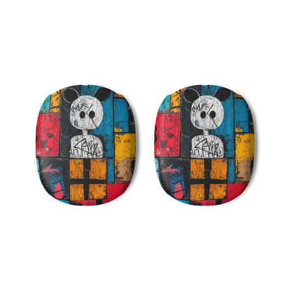 White Orb Graffiti - AirPod Max Case